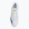 Volleyballschuhe Mizuno Wave Lightning Elite Mid white/lighting yellow/dazzling blue 5