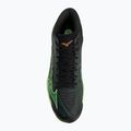 Volleyballschuhe Mizuno Wave Lightning Elite Mid black/glowing apple/mandarin orange 5