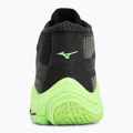 Volleyballschuhe Mizuno Wave Lightning Elite Mid black/glowing apple/mandarin orange 6