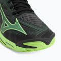 Volleyballschuhe Mizuno Wave Lightning Elite Mid black/glowing apple/mandarin orange 7