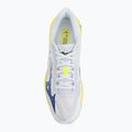 Volleyballschuhe Mizuno Wave Lightning Elite white/lighting yellow/dazzling blue 5