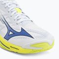 Volleyballschuhe Mizuno Wave Lightning Elite white/lighting yellow/dazzling blue 7