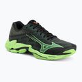 Volleyballschuhe Mizuno Wave Lightning Elite black/glowing apple/mandarin orange
