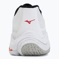 Volleyballschuhe Mizuno Wave Lightning Elite white/black/fiery red 6