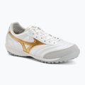 Fußballschuhe Mizuno Morelia Sala Pro TF white/football gold/galaxy silver