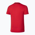 Herren-Tennis-T-Shirt Mizuno 62GAA001 Tee fiery red 2