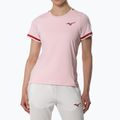 Damen-Tennis-T-Shirt Mizuno Stargazer Tee pinkesque