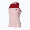 Damen-Tennis-T-Shirt Mizuno Stargazer Tank Top pinkesque