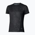 Herren-Laufshirt Mizuno Active DryAeroFlow Graphic black/gray