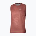 Herren-Laufshirt Mizuno Core Graphic Sleeveless copper brown