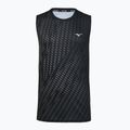 Herren-Laufshirt Mizuno Core Graphic Sleeveless black/gray