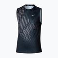 Herren-Laufshirt Mizuno Core Graphic Sleeveless black/gray