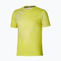 Herren-Laufshirt Mizuno Core Graphic Tee lightning yellow