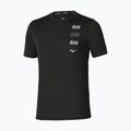 Herren-Laufshirt Mizuno Core Run Short Sleeve Tee black