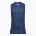 Herren-Lauf-Tanktop Mizuno Active DryAeroFlow Graphic Tank Top estate blue