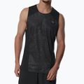 Herren-Lauf-Tanktop Mizuno Active DryAeroFlow Graphic Tank Top black/gray