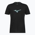 Herren-Laufshirt Mizuno Core Runbird Tee black