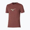Herren-Laufshirt Mizuno Core Runbird Tee copper brown