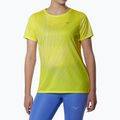 Damen-Laufshirt Mizuno Core Graphic Tee lightning yellow