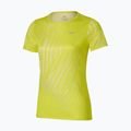 Damen-Laufshirt Mizuno Core Graphic Tee lightning yellow 2