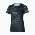 Damen-Laufshirt Mizuno Core Graphic Tee black/gray