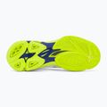 Volleyballschuhe Mizuno Wave Lightning Pro Mid white/lighting yellow/dazzling blue 4