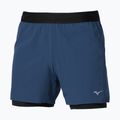 Herren-Laufshorts Mizuno Core 5.5 Inches 2in1 estate blue