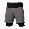 Herren-Laufshorts Mizuno Trail Multipocket 2in1 lava smoke 3