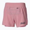 Damen-Laufshorts Mizuno Active 2in1 4.5 rose elegance 3