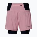 Damen-Laufshorts Mizuno Trail Multipocket 2In1 Short rose elegance 2