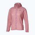 Damen-Laufjacke Mizuno Tech Light Hooded Jacket rose elegance