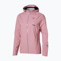 Damen-Laufjacke Mizuno Trail Waterproof 20K Hooded Rose Elegance