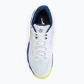 Herren-Tennisschuhe Mizuno Wave Enforce Court AC white/dazzling blue/lightning 5