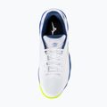 Herren-Tennisschuhe Mizuno Wave Enforce Court CC white/dazzling blue/lightning 5