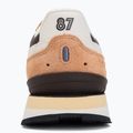 Mizuno RB87 Schuhe mole/snow white/sunburn 6