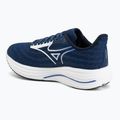 Herren-Laufschuhe Mizuno Wave Rider 29 estate blue/white/lightning yellow 3