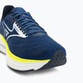 Herren-Laufschuhe Mizuno Wave Rider 29 estate blue/white/lightning yellow 7