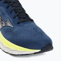 Herren-Laufschuhe Mizuno Wave Serene 2 estate blue/silver/lightning yellow 7