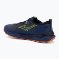 Herren-Laufschuhe Mizuno Wave Daichi 9 estate blue/lightning yellow 3