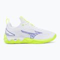 Volleyballschuhe Mizuno Wave Luminous 3 white/lightning yellow/dazzling blue 2