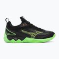 Volleyballschuhe Mizuno Wave Luminous 3 black/glowing apple/mandarin orange 2