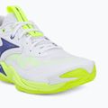 Volleyballschuhe Mizuno Wave Momentum Elite white/lightning yellow/dazzling blue 7