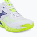Volleyballschuhe Mizuno Wave Momentum Elite Mid white/lightning yellow/dazzling blue 7