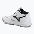 Volleyballschuhe Mizuno Wave Momentum Elite Mid white/black/fiery red 3