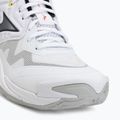 Volleyballschuhe Mizuno Wave Momentum Elite Mid white/black/fiery red 7