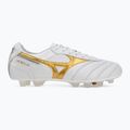 Fußballschuhe Mizuno Morelia II Japan FG white/football gold/galaxy silver 2