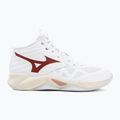 Damen-Volleyballschuhe Mizuno Wave Momentum Pro Mid White/Rose Elegance/Lava Falls 2
