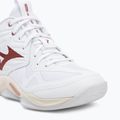 Damen-Volleyballschuhe Mizuno Wave Momentum Pro Mid White/Rose Elegance/Lava Falls 7