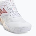Damen-Volleyballschuhe  Mizuno Wave Momentum Elite Mid white/rose elegance/lava falls 7