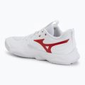 Damen-Volleyballschuhe Mizuno Wave Momentum Elite white/rose elegance/lava falls 3